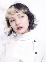 イル(ill)&nbsp;ワンレン　ダークアッシュ　透明感　大人ボブ　大須