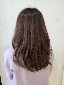 ワンクリエーション(ONEcreation) #ピンクブラウン#ゆるふわパーマ