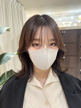 ノラキチジョウジ(NORA KICHIJOJI) ＃くびれミディ＃韓国ヘア＃オルチャン＃外ハネ＃ヨシンモリ20代