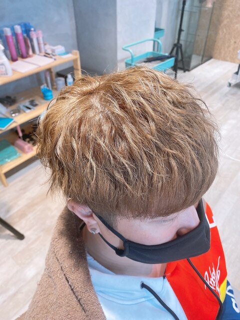 メンズヘアセット