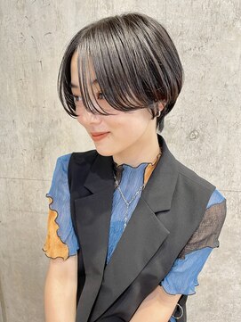 キャンバス 川崎(canvas.) 抜け感マッシュショート/川崎/美髪カラー/髪質改善/艶髪