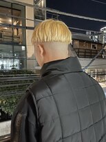 ピープスアンドスー 表参道 渋谷(Peeps&Suu.)&nbsp;メンズ　スキンフェード　フェード　抜きっぱなし　ブロンド