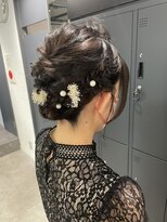 ミューバイケンジ(miu by KENJE)&nbsp;miu&伊藤夏海 およばれアレンジ◎