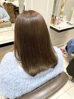 ネオリーブギンザ 銀座店(Neolive GINZA)&nbsp;髪質改善カラーでオリーブグレージュ