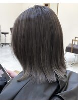 サロン 名和店(SALON)&nbsp;グレージュカラー/レイヤーボブ