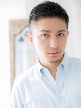 ミスターアンドミセス ファミリーカットサロンビーンズ 草加店(Mr&Mrs Beans) 人気の爽やかビジカジ!ジェントルマンフェードカットE草加