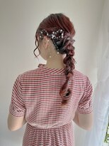 編みおろしアレンジ