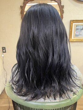 ベレッタ 枚方店(veretta.) ネイビーcolor  担当　山本/ブルージュ/透明感カラー/ブルべ冬