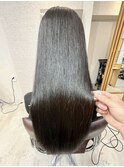 酸性ストレート × 髪質改善トリートメント