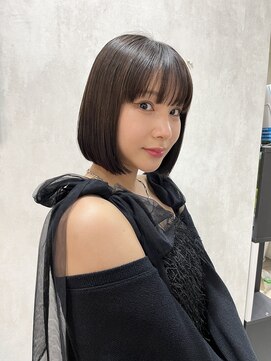 ロンドソレイユ 池袋(Lond soleil) ボブ/前髪カット/レイヤーカット×ケアブリーチ/デザインカラー