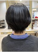 30代/40代/50代 美シルエットショートボブ