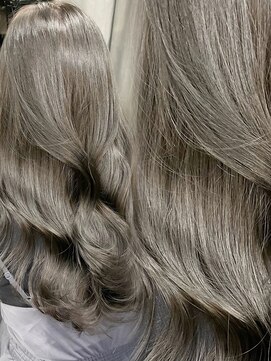 アリュウル 表参道(ALLURE) 赤み消し◎オリーブグレージュ×レイヤーカット　学割U24