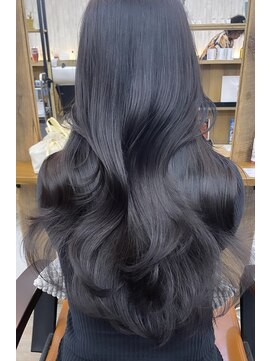 ナンバー アンフィール 渋谷(N° anfeel) 暗めグレージュ×レイヤーカット