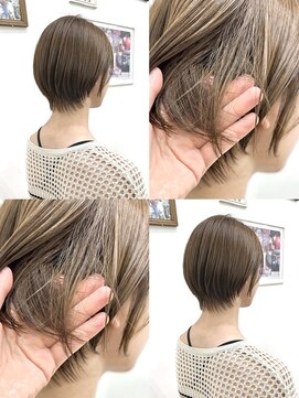 ロックス バイ マグ 松本(rocks BY MAG) イエベ春ブルベ夏ブリーチ無しダブルカラーミルクティーベージュ