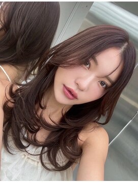 レディアル 渋谷(REDEAL) ワンホンヘア/韓国ヘア/ウルフ/前髪[レイヤーカット/渋谷]