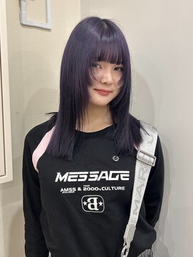 ゼストララ(ZEST Lara) 顔まわりレイヤー×ラベンダー【吉祥寺】斎藤百花