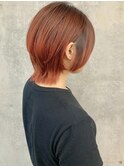 ウルフカットくびれショートボブルフエアリーカール20代30代40代