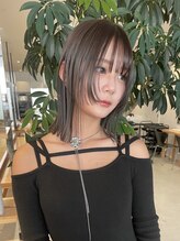 カイラ(KAILA) 外ハネボブ切りっぱなしロブ顔まわりレイヤー似合わせ◎杉本