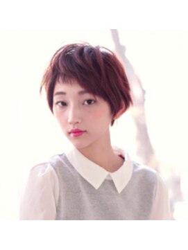 ヘア ルミナス バイ フォルテ(HAIR LUMINAS by FORTE) 大人前髪短めカジュアルショート