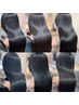 【柔らかく透明感】髪質改善ストレート×ケアカラー×カット×Aujua  ￥36200