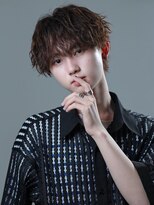 リップス 吉祥寺アネックス店(LIPPS)&nbsp;シースルーマッシュ波巻きツイストスパイラルパーマメンズカット