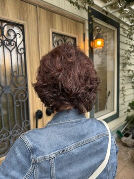 チョコレート(chocolate) 髪質改善大人可愛い20代30代40代50代ショートボブ