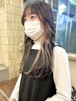 パークレーン アイス イヴェン(park lane ICI yeven)&nbsp;ブリーチダブルカラーデザインカラーインナーカラーリタッチYUKI