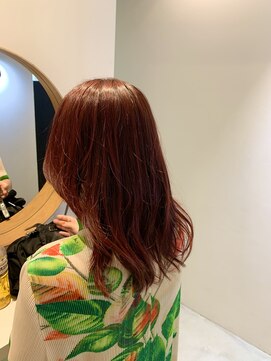 アリーズ シブヤ(ALLYS shibuya) チェリーレッドカラー