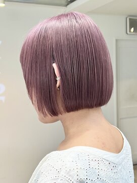 ラック 表参道(LUCK) ピンクラベンダー/ブリーチ/ケアブリーチ/デザインカラー/表参道