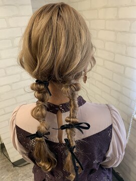 ロマンヤカタ ファース(ROMAN YAKATA fars) お呼ばれヘア ヘアアレンジ@田代10/17