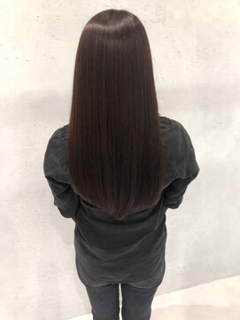 リブロ(LiBro) 美髪ダークアッシュ暗めカラーフェミニンロング大人ガーリー