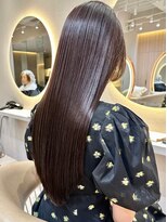 ロンド アンブル 四条烏丸(Lond ambre)&nbsp;平野実花/くびれ/レイヤーカット/髪質改善/ブラウン/カラー