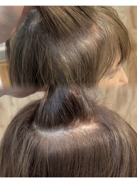 白髪ぼかしビフォーアフター