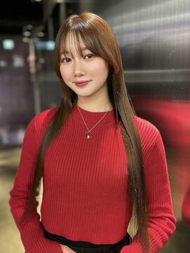 ペレ 原宿(PELE) 着物ヘア/大人ガーリー/ダークアッシュ/似合わせカット/原宿