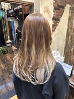ヘアー クリエイト カルバリ(HAIR CREATE Calbari)&nbsp;フェイスフレーミング×アウターカラー