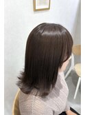 うるツヤ透明感カラー×ダメージ集中トリートメント