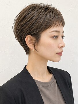 ビーヴス 府中店(BEVES) 20代・30代_大人かわいいベビーバングショート