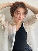 ♪ショートボブ/ショート/ハンサムショート/ワンカールパーマ