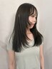 【田泉限定】似合わせカット+プレミアムケア透明感カラー¥15,400 → ¥9,240
