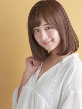 ミンクス 原宿店(MINX) シルキーストレート　#3Dカラー#ジグザグバング#ミニマムボブ