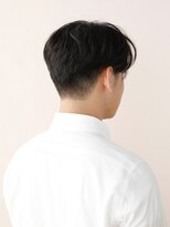 パウダー(powder)&nbsp;センターパート&ツーブロック#ビジネスショート