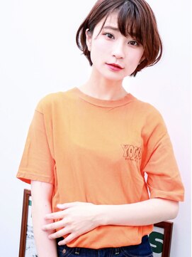 ドロップ(drop) アレンジ自在、ショートボブ 〔表参道/青山drop〕