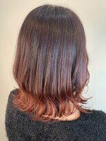 オル(Olu)&nbsp;【MASAYA】グラデーションカラー×チェリーレッド