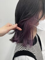 アライブ キチジョウジ(ALIVE Kichijoji)&nbsp;韓国風インナーカラー×ラベンダー/イヤリングカラー