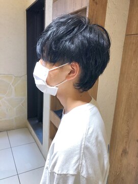 ヘアリゾートエーアイ 新宿西口店(hair resort Ai) ネイビーブルーブラック