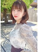 前髪カット 酸性ストレート 髪質改善 カット 艶髪 1009
