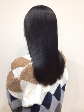 アリエス美容室南富山店 30代40代50代☆モテ髪　王道ストレート♪縮毛矯正