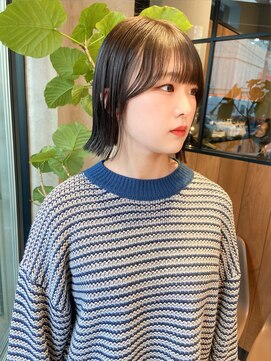 グロー 大宮(GLROW) ぷつっとボブ　タッセルカット　前髪　顔周りharuhi【大宮】