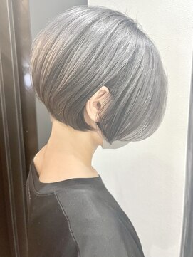 ジエクト 本店(The Ect) ★◎斜めバンググレージュカラーシルキーベージュデザインカラー