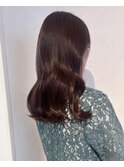 透明感抜群!暖色ブラウン♪顔まわりカット ブリーチなし